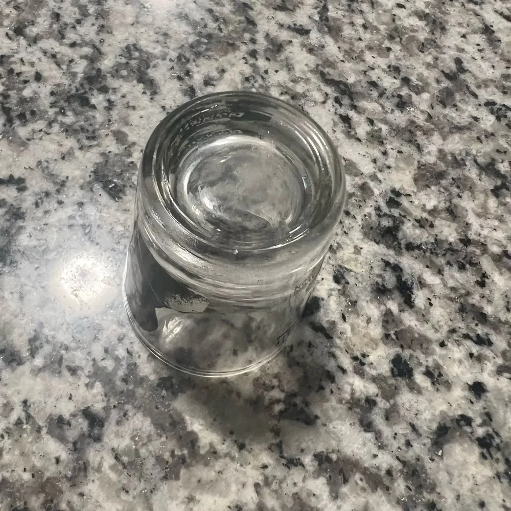 Machine Gun Kelly vintage rap sheet.  Black and Clear Shot Glass. Gangsters.
